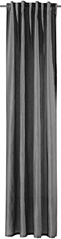 Verdi Schlaufenbandschal Valentin 140x245 cm ANTHRAZIT Schlaufe Batist Optik