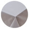 Lemos Home Hochwertige Stoffserviette Tischtuch 4 Stück aus 100% Baumwolle Kollektion Konzept, Farbe & Größe wählbar (Stoffserviette 4er Set - 45x45cm, Lichtgrau)