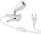 ledscom.de Lámpara de pinza LIK, blanco mate, 1x E27 máx. 60W