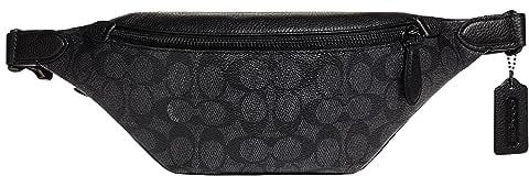 COACH Charter Gürteltasche 7 Signature, Dunkelgrau, Einheitsgröße