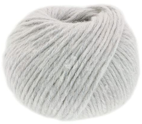 LANA GROSSA Ecopuno Chunky | Superleichtes, flauschiges Effektgarn mit Baby Alpaka | Handstrickgarn aus 33% Schurwolle (Merino) & 19% Alpaka | 50g Wolle zum Stricken & Häkeln | 70m Garn FB 112