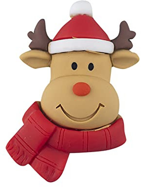 iSpchen Auto Vent Lufterfrischer Clip Weihnachten Schneemann Hirschkopf Dekofigur Auto Duft Parfüm Aromatherapie Aroma Diffusor Weihnachtsdeko Ornament Auto Innenraum Zubehör Dekoration
