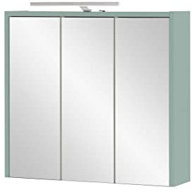 Schildmeyer Spiegelschrank Carlos, Pistazie, 65 x 16 x 64 cm