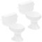 jojofuny Kids Bathroom Decorations - 2Pcs Mini Dollhouse Toilet Set Realistic White Plastic Bathroom Accessories for 1 12 Scale Dolls House Play