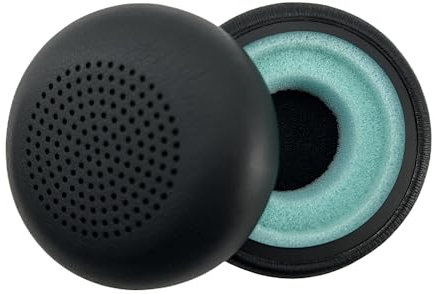 Sumugaric Protein Leather Ear Cushions, 2 Pcs Replacement for Skullcandy Uproar Wireless On-Ear Headphone - Black