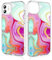 Losvick iPhone 12/12 Pro Case Marble Pattern Hybrid Double Layer Back Hard PC + Shockproof TPU Bumper Cover iPhone 12/12 Pro, 6.1 Inch - Marble Pattern