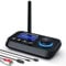Ainostone Bluetooth 5.3 Sender Empfänger für 2 Kopfhörer 3-in-1 Bluetooth Audio Adapter Low Latency Bluetooth Transmitter mit Bypass Schalter Lautstärkeregelung Optisch RCA AUX für TV Lautsprecher PC