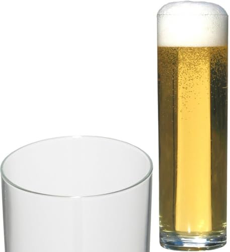 Kölner Stange 37 cl Kölschglas, Veredlerqualität, 0,3 Liter mit Füllstrich, 12 Stück