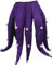 Zghhc Frauen Ursula Kostüm, Meerjungfrau Bösewicht Ursula Kleid Für Erwachsene Oktopus Halloween Cosplay Kostüm Tentakel Oktopus