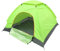 TOGEVAL Strandzelt Unterstand 3–4 Personen Zelt automatisch zusammenklappbar für Camping und Wandern grau Glasfaserstab 200 x 200 x 135 cm Größe