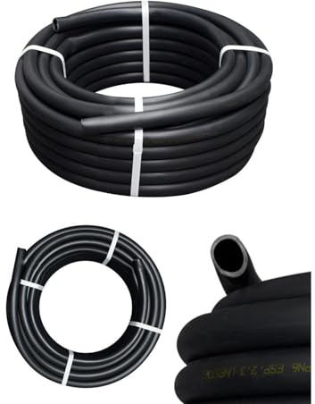 JARDIN202 - Tubo Polietileno PN04 y PN06 | Riego Agrícola - Diámetros 20,25,32 y 40mm | Rollos de 25m, 50m y 100m | Flexible y Resistente UV | 100 m (⌀20mm 4 atm.)