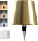 SOUDFK Wireless Bottle Lamp,2025 New 3 Color Rechargeable Wine Bottle Lights for Bars Restaurants (Electroplated Gold Color, 1PC)