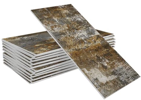 UKCOCO 16piezas Pegatinas De Espuma Autoadhesivas Decorativas Mate y Duraderas Para Paredes Azulejos y Cocinas