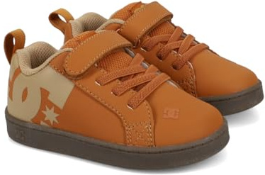 DC Shoes Toddler Court Graffik - Shoes for Toddlers - Schuhe - Kleinkinder - 20.5 - Braun
