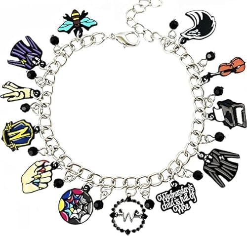 Xtaguvdm Anime-Armbänder DIY-Emaille-Charm-Armband Halloween-Merchandise-Geschenke Schmuck Kostüm-Accessoires für Cosplay