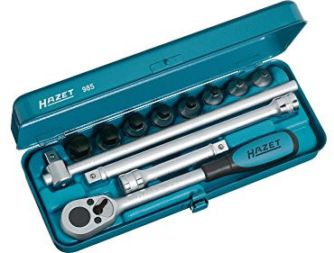 HAZET 985 Screwdriver Socket Set - Multi-Colour