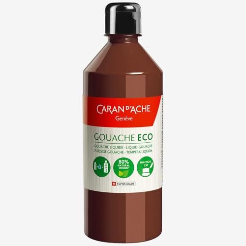 Caran d'Ache : Eco Gouache : 500ml : Burnt Sienna