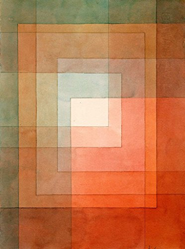 Kunstdruck/Poster: Paul Klee polyphon gefasstes Weiss - hochwertiger Druck, Bild, Kunstposter, 70x95 cm