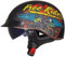 EBAYIN Halbschalenhelm mit ECE, Retro Jethelm Chopper Helm Retro Motorrad Helm, Halbhelme Scooter-Helm Mofa-Helm mit Sonnenblende und Herausnehmbares Atmungsaktives Futter,C-XXL=（63~64cm）
