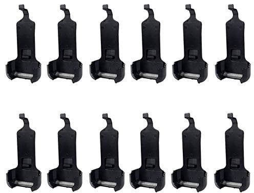 LUITON 12 pcs Original Walkie Talkie Belt Clip Compatible with Two Way Radio LT-316 WLN KD-C1 Retevis RT22 Zastone X6 NKTECH NK-U1 Zeadio ZS-B1 TIDRADIO TD-M8 RADTEL RT-10 RADIODDITY R1