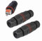 Cable Connector Waterproof 2-Pack IP68 Connection Box Connection Sleeve Cable Connector with 3-Pole (XY222-3P)