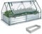 TANGZON Raised Garden Bed with Greenhouse, Galvanised Steel Planter Box Kit with PVC/PE Cover & 2 Roll-Up Windows, Outdoor Vegetable Herb Flower Container Grow Box (Clear PVC Cover, 180 x 90 x 91cm)