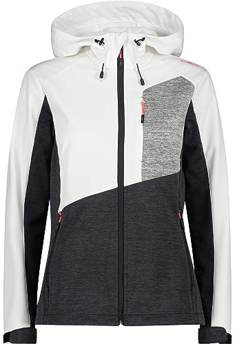 CMP Damen Softshelljacke titanio Mel-Bianco 42