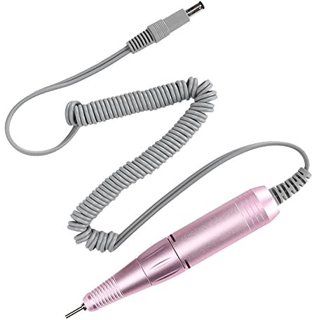 Nail Drill Handpiece, Nail Art Drill Handpiece Handpiece Nail Drill Machine Nail Drill Handle Replacement Handpiece for Nail Drill Machine Nail Polishing Machine Handle Accessory