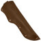 Mora Knife Sheath, Brown Leather Knife Sheath for Belt, ith Vertical Carry Belt Loop, Thick Knife Holster, for Fixed Blade Knives, Hunting and Camping