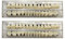 Lot de 56 faux dents - 2 ensembles de dents en résine synthétique - Dent supérieure et inférieure - Accessoire de maquillage - 23 A2