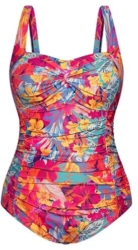 Hanna Nikole Womens Swimming Costumes Tummy Control Swimwear One Piece Twist Cross Push UP Swimsuit Soft Elastic Bathing Suits Padded Monokinis Sexy Swimsuits