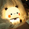 bubu dudu Nachtlicht-Dekoration, süßes Panda-Nachtlicht, LED-Panda-Squishy, ​​neuartige Tier-Touch-Nachtlampe | 3 Modi dimmbares Nachtlicht für Kinder und Mädchen, Schlafzimmerdekoration