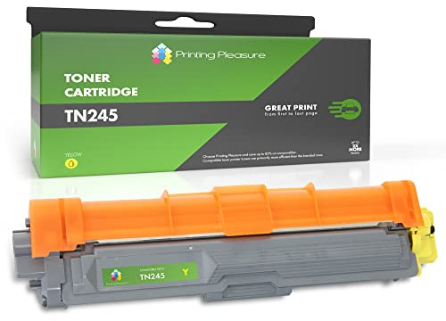 YELLOW Laser Toner Cartridge compatible with Brother DCP-9020CDW HL-3140CW 3142CW 3150CDW 3152CDW 3170CDW 3172CDW MFC-9130CW 9140CDN 9330CDW 9340CDW | TN245 Y