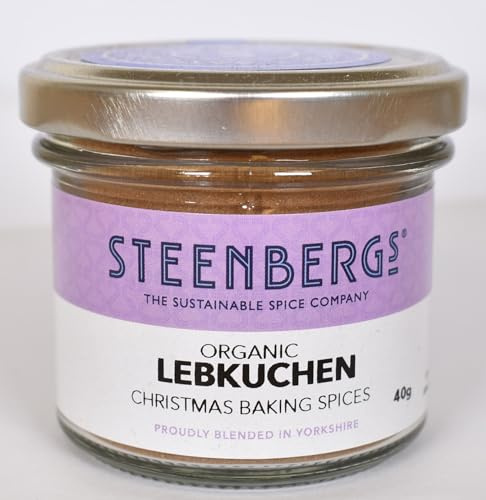 Steenbergs Organic Lebkuchen Spice Mix Standard Jar - 40g