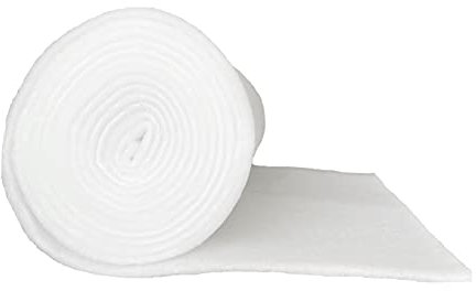 pemmiproducts Volumenvlies 200g/m², 1 m x 10 m, ca. 15 mm dick, 100% Polyester, Patchworkvlies, Polstervlies, Vliesstoff, Polsterwatte, Watte