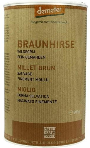 BRAUNHIRSE Bio Pulver 500 g