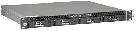 Netgear ReadyNAS 3138 Modello Rack HardDisk da 12 TB, Espandibile fino a 32 TB, 4 Porte Gigabit, Nero