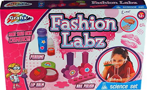 Fashion Labz - Girls Make Your Own Cosmetics Set - Perfume, Nail Polish, Lip Balm