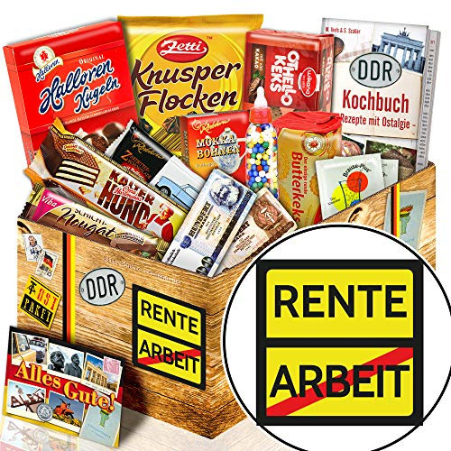 Rente + DDR Artikel Süß + Geschenk bald Rentner
