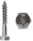FASTON® Sechskant Holzschrauben M5x60 Edelstahl (20 Stück) DIN 571 Sechskantschrauben