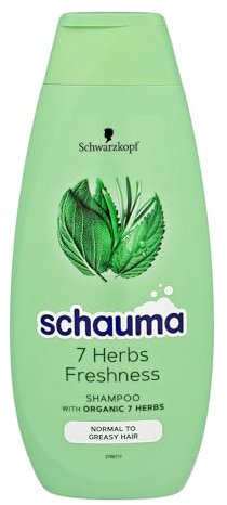 Schauma 7 Kräuter Shampoo Haar Shampoo Mit 7 Kräuterextrakt 400ml