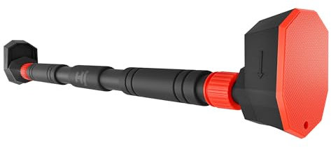 Hop-Sport verstellbare Klimmzugstange für Türrahmen – Tür Reckstange mit innovativen Befestigungssystem, extra dicker Polsterung – max. Belastung 200 kg