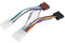 Arnés de cableado de radio Yctze Conector de enchufe de línea de para Audio para automóvil Línea de conexión Arnés de cableado ISO interior Conector adaptador estéreo de radio ISO universal