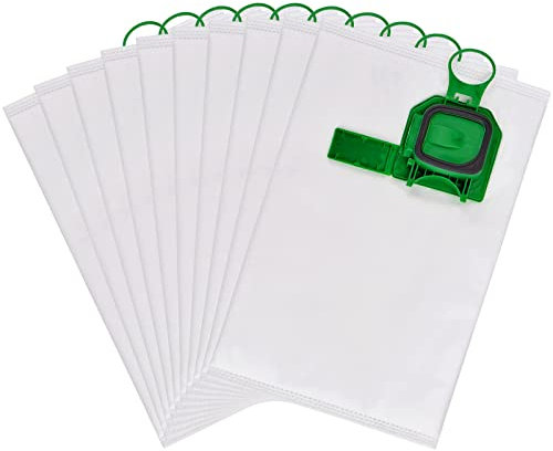 Cozywind 10pcs Bolsas Aspiradoras Adecuadas para Vorwerk Kobold VK140, VK150, FP140, Bolsas con Filtro de Polvo