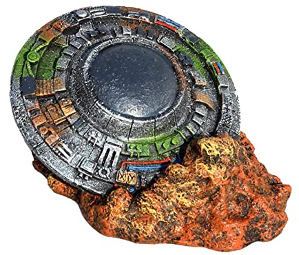 Aquarium-Dekoration, UFO-Wreck, Mikro-Landschaft, Aquarium-Dekoration, Versteckhöhle