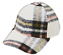 ESPRIT Damen 092CA1P303 Baseballkappe, 110/OFF White, S