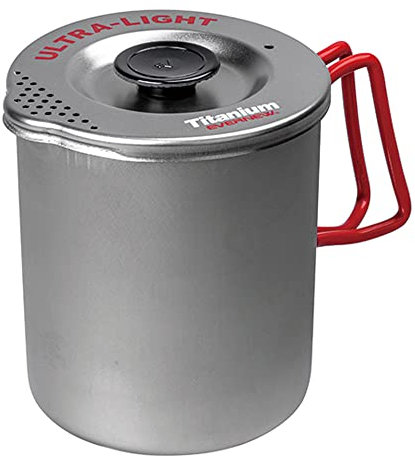 EVERNEW Unisex-Erwachsene Topf, Titan, Small 750ml