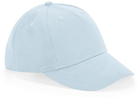 Beechfield B63B Junior Organic Cotton 5 Panel Cap - Powder Blue