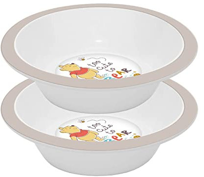 Lot de 2 bols à céréales Winnie l'ourson too Cute to Bear - Multicolore
