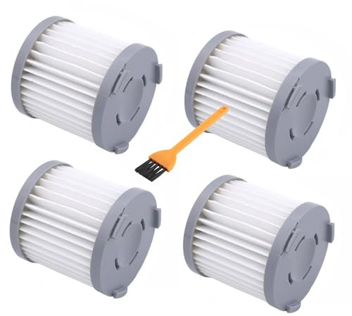 Generico FMingNian Filtro HEPA di Ricambio per Cecotec Conga Rockstar 500 Ultimate Xtrem Conga Rockstar 700 900 1200 Aspirapolvere Pezzi di Ricambio (Colore : 4pcs)